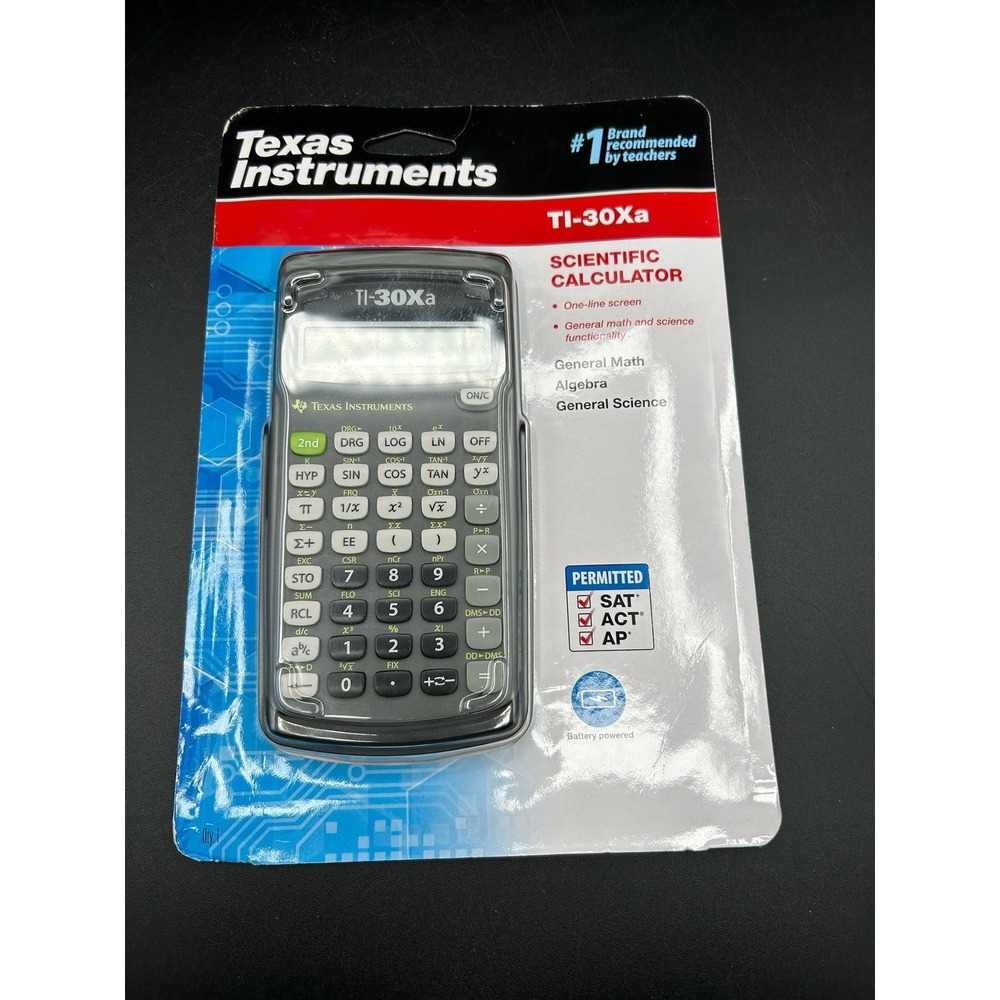 Texas Instruments TI-30Xa Scientific Calculator TI30XA  Algebra Science Math NEW